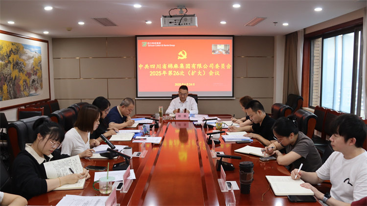 集團(tuán)公司召開專題黨委（擴(kuò)大）會(huì)議 （第25、26次）